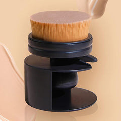 Flat Top Face Blush Brush with Cover