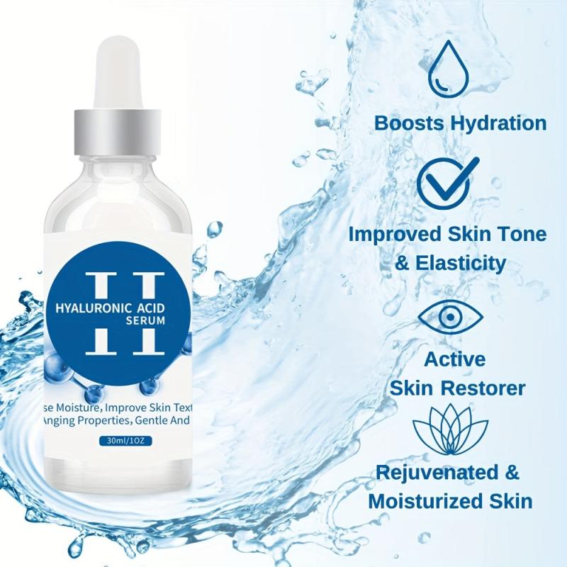 Hyaluronic Acid Serum Hydrating Moisturizing Essence Nourishing Firming Skin