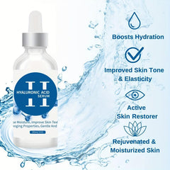 Hyaluronic Acid Serum Hydrating Moisturizing Essence Nourishing Firming Skin