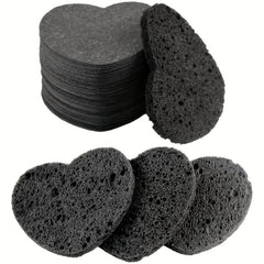 Heart Shape Face Sponge for Cleansing and Exfoliating