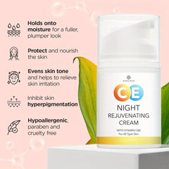 Night Moisturizer 30ML Vitamin C E Hyaluronic Acid