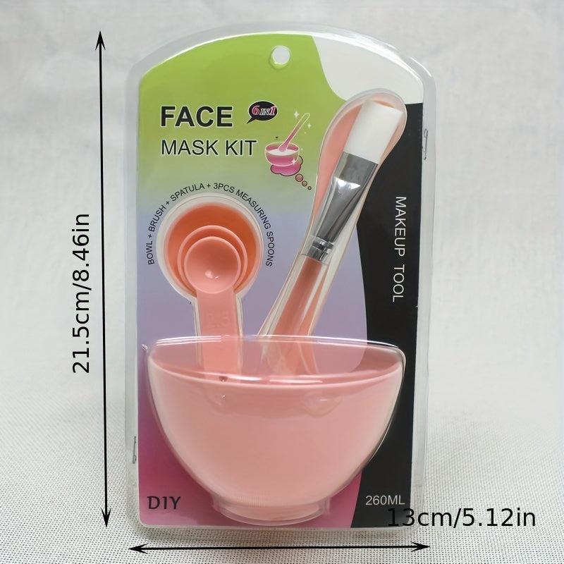 DIY Mask Bowl Mixing Brush Set Beauty Skin Care Tool with Brush Stir Spatula