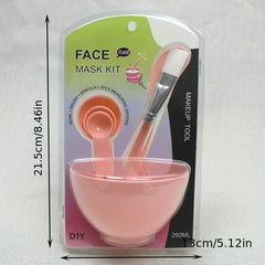DIY Mask Bowl Mixing Brush Set Beauty Skin Care Tool with Brush Stir Spatula