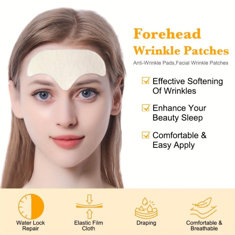 Forehead Wrinkle Remover Patches - Reduce Lines, Smooth, Firm, Lift, Moisturize
