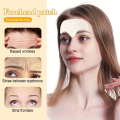 Forehead Wrinkle Remover Patches - Reduce Lines, Smooth, Firm, Lift, Moisturize