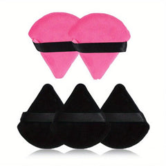 5 Pcs Face Soft Makeup Puff Triangle Powder Puffs Perfect Gift For Girls