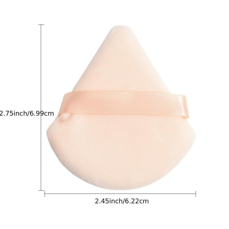 5 Pcs Face Soft Makeup Puff Triangle Powder Puffs Perfect Gift For Girls