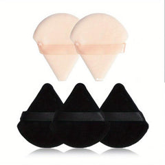 5 Pcs Face Soft Makeup Puff Triangle Powder Puffs Perfect Gift For Girls