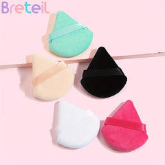 5 Pcs Face Soft Makeup Puff Triangle Powder Puffs Perfect Gift For Girls