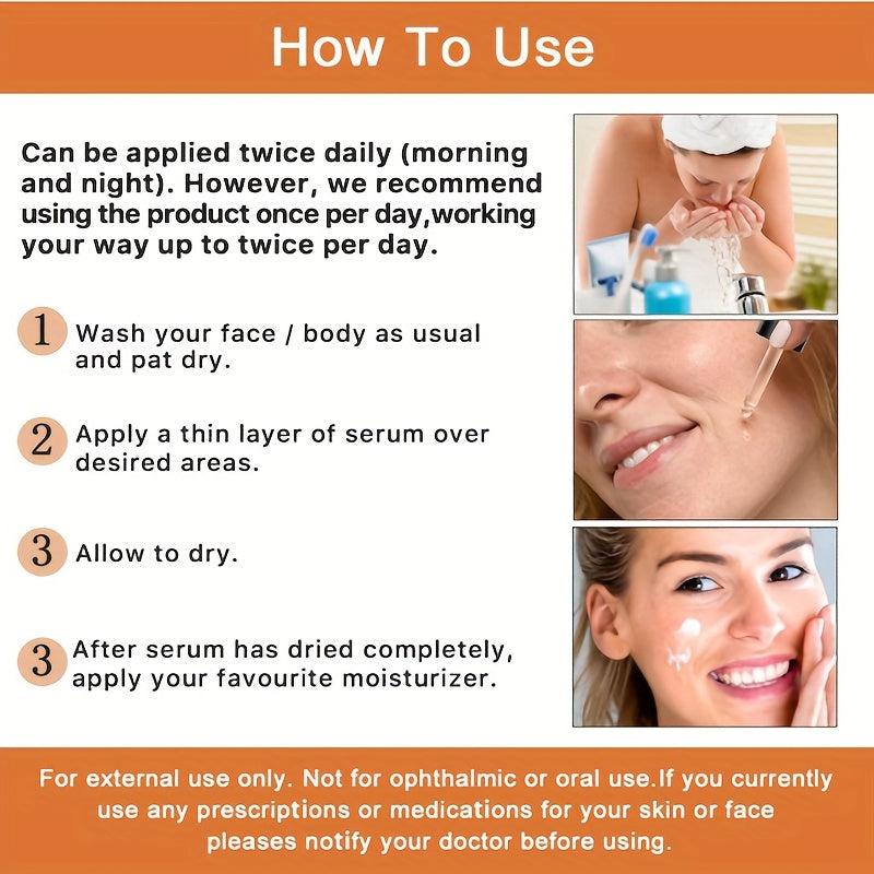 2pcs Vitamin C & Hyaluronic Acid Serum Set