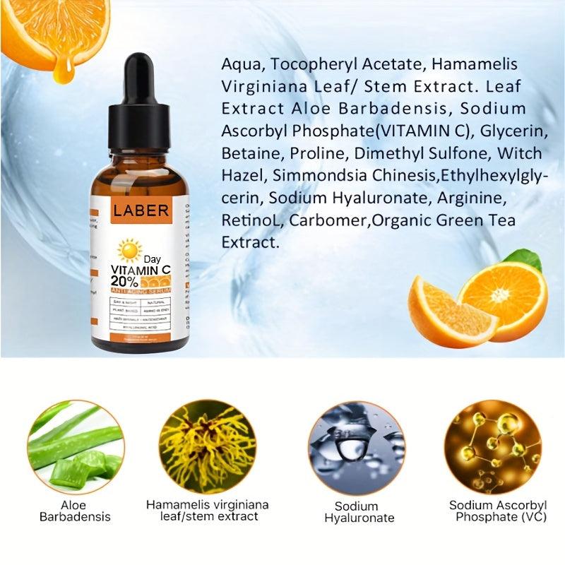 2pcs Vitamin C & Hyaluronic Acid Serum Set