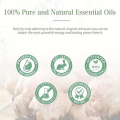 100ml Ginger Essential Oil for Massage Aromatherapy