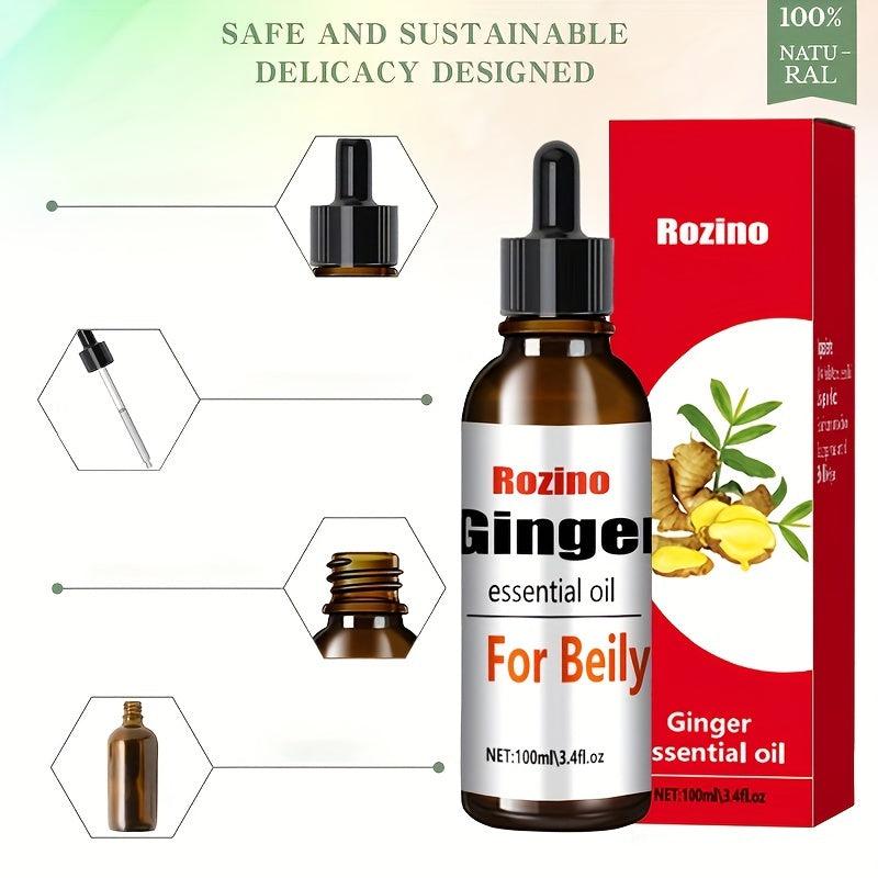 100ml Ginger Essential Oil for Massage Aromatherapy