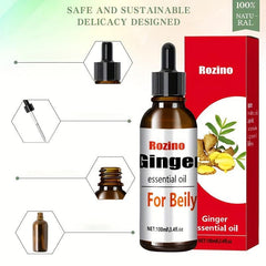 100ml Ginger Essential Oil for Massage Aromatherapy