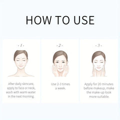 Seaweed Sleeping Mask Pack 3g Single Sheet Hydrating Moisturizing
