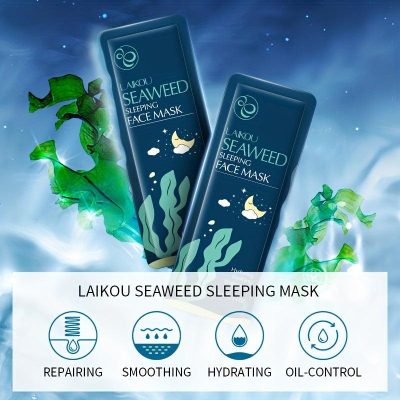 Seaweed Sleeping Mask Pack 3g Single Sheet Hydrating Moisturizing