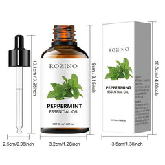 30ml Organic Peppermint Essential Oil - Skin Care, Massage, Aromatherapy