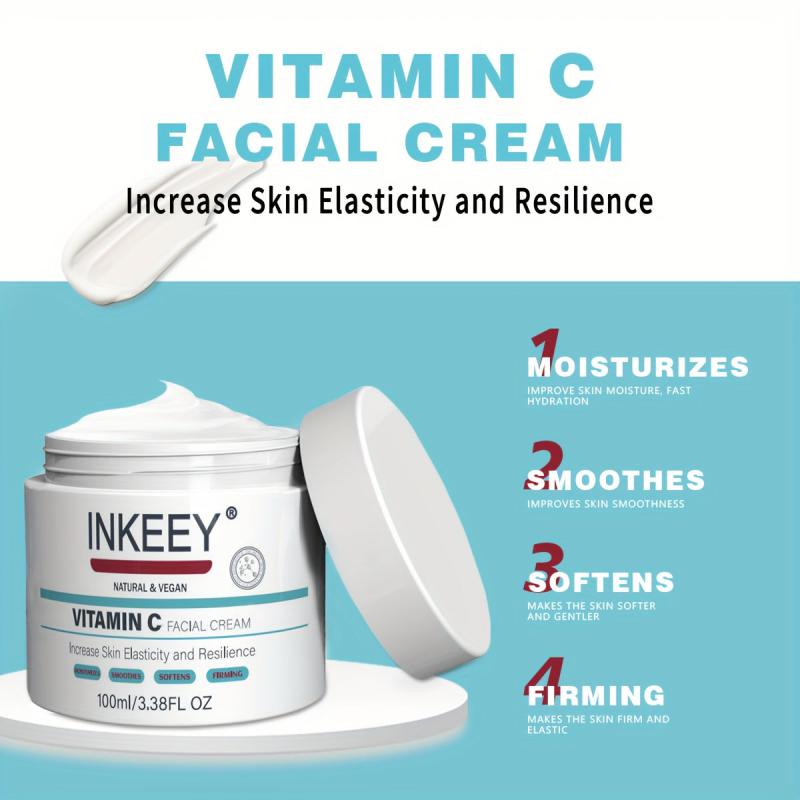 Vitamin C Face Moisturizing Cream for Face & Body Firming Smoothes Soften Skin