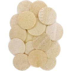 Natural Exfoliating Face Pad Loofah Sponge Facial Brush Makeup Remover Scrubber