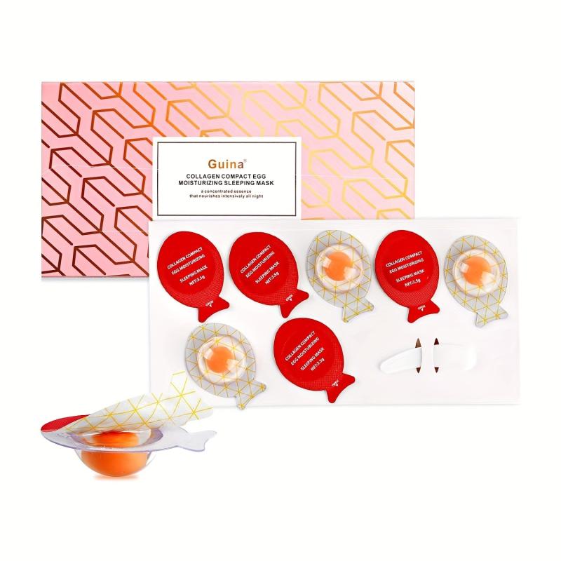 Jelly Egg Sleeping Face Mask Cream - Daily Care for Men and Women