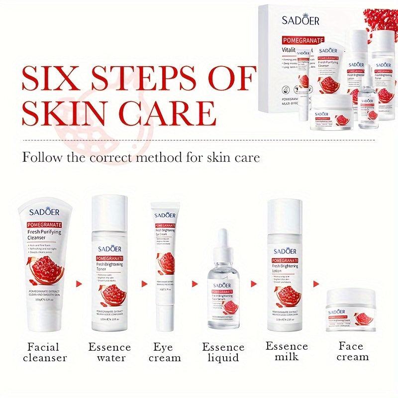 Snail Recombinant Collagen 6 Piece Kit Moisturizing Skincare Set
