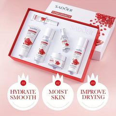 Snail Recombinant Collagen 6 Piece Kit Moisturizing Skincare Set