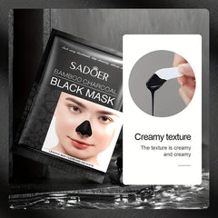 60 Bamboo Charcoal Blackhead Nose Patch Deep Cleansing Remove Blackheads