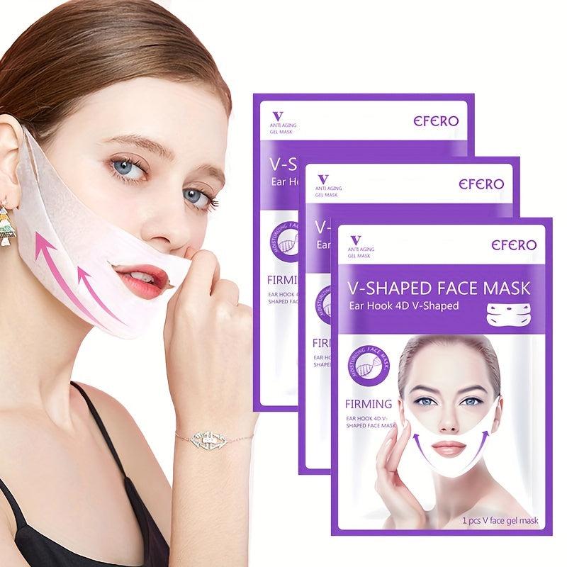 3pcs V Shaped Face Mask For Edema Reduction