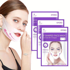 3pcs V Shaped Face Mask For Edema Reduction