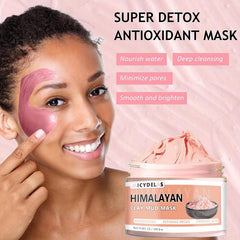 Himalayan Clay Mud Mask Exfoliating & Acne Fighting Mask