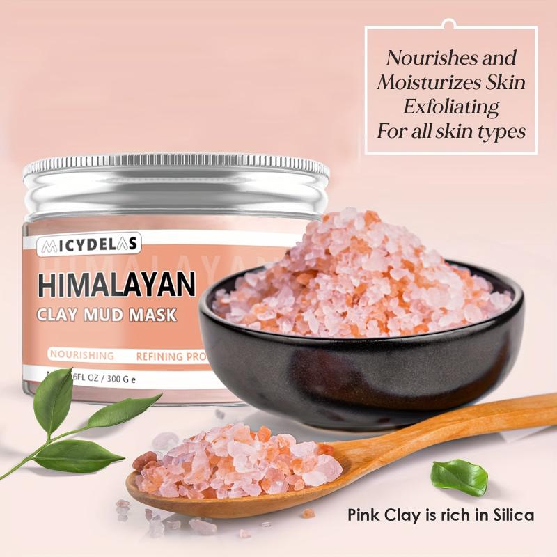 Himalayan Clay Mud Mask Exfoliating & Acne Fighting Mask