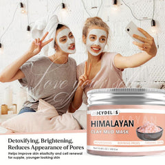 Himalayan Clay Mud Mask Exfoliating & Acne Fighting Mask