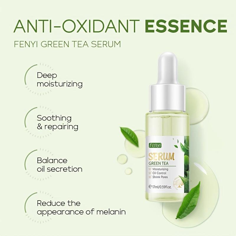Green Tea Essence Serum Face Moisturizing Hydrating For Skin Care 17ml
