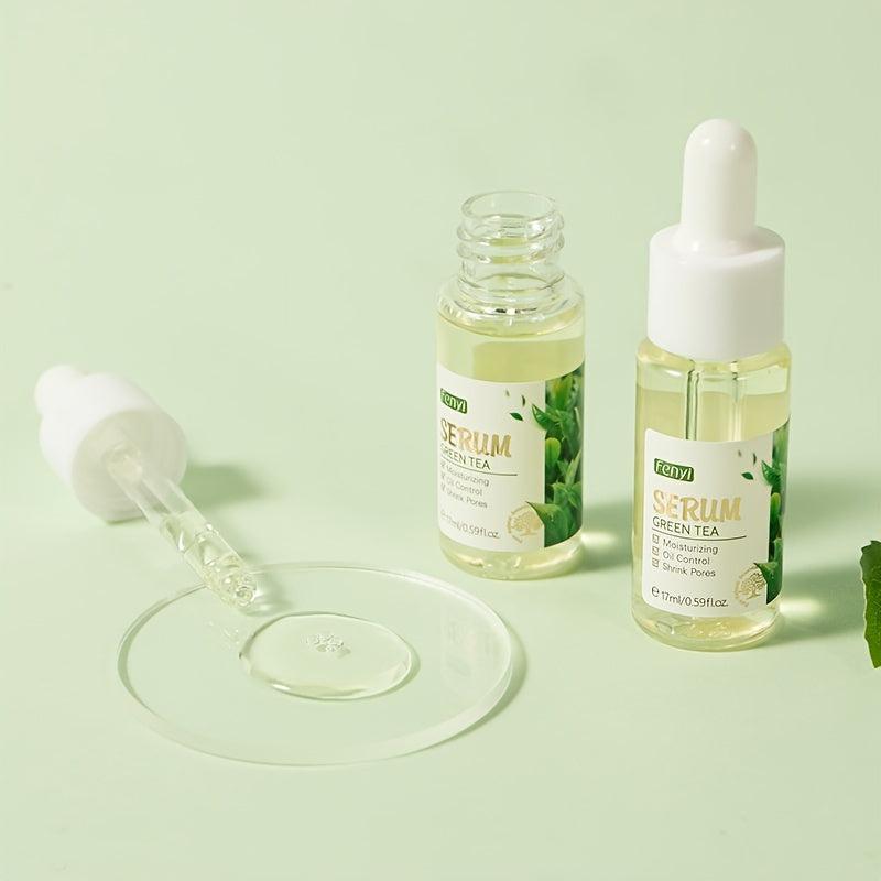 Green Tea Essence Serum Face Moisturizing Hydrating For Skin Care 17ml