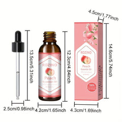 Organic Peach Essential Oil for Skin Care, Massage, Aromatherapy