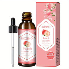 Organic Peach Essential Oil for Skin Care, Massage, Aromatherapy