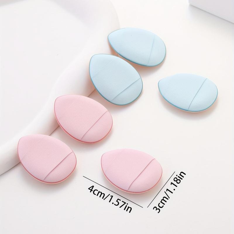 6pcs Finger Puffs Mini Makeup Puffs Beauty Tools
