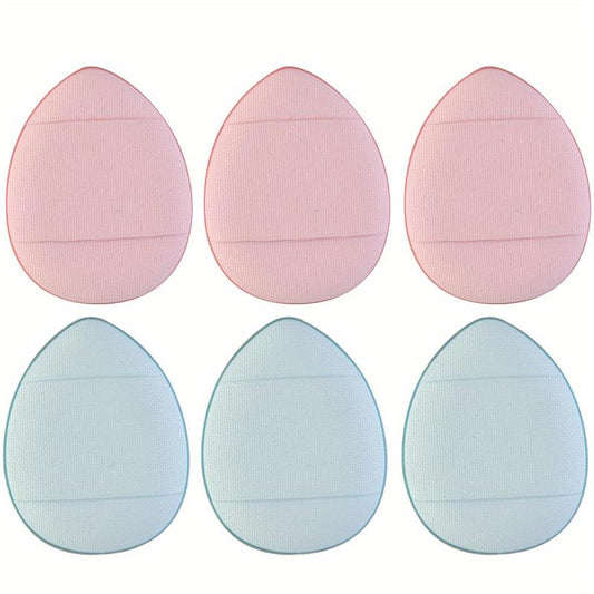 6pcs Finger Puffs Mini Makeup Puffs Beauty Tools