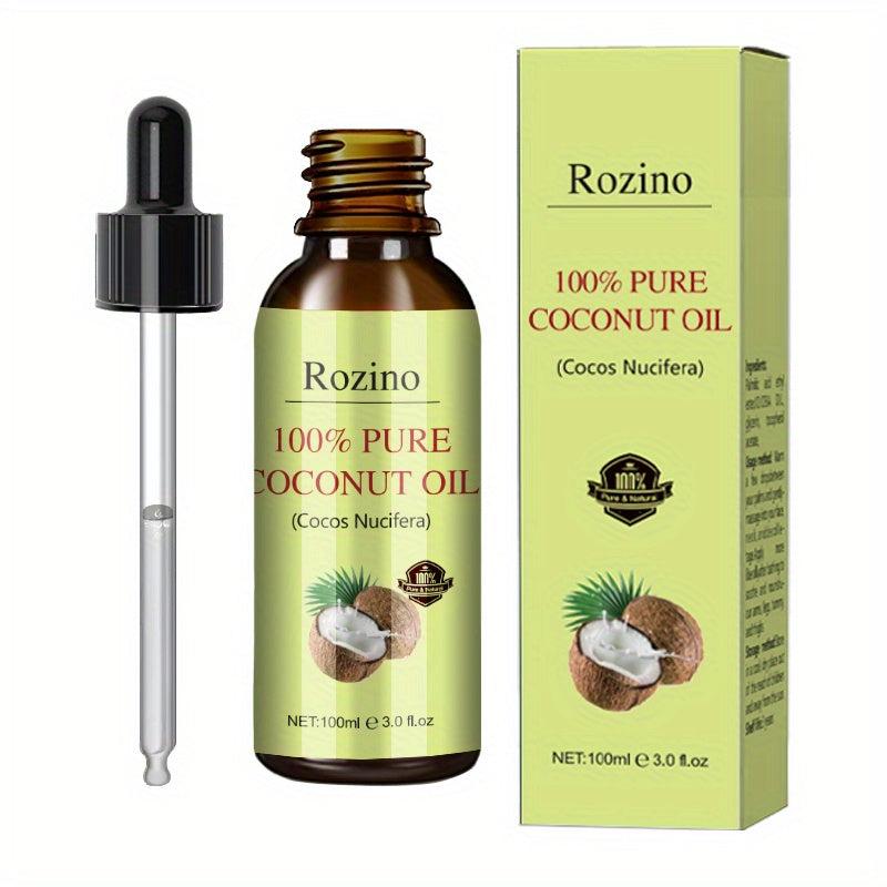 100ml Organic Coconut Oil for Face Body Hair