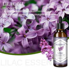 Organic Lilac Essential Oil for Skin Care Massage Aromatherapy