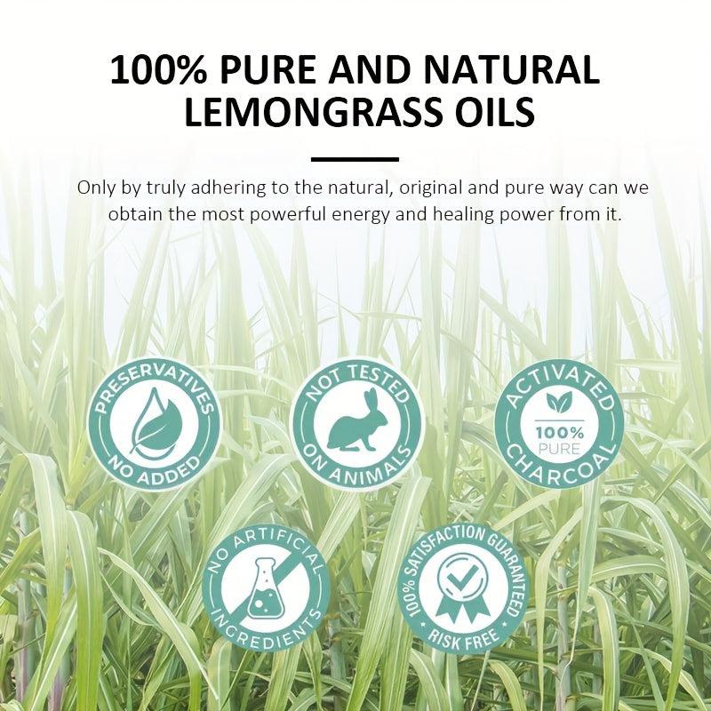 100ml Natural Lemon Grass Essential Oil for Aromatherapy Massage Skin Care