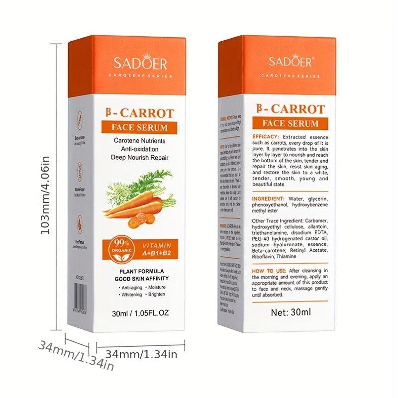 Carrot Face Serum Moisturizing And Nourishing Essence