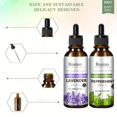100ml Peppermint Essential 100% Pure Natural For Face Body Nails Hair