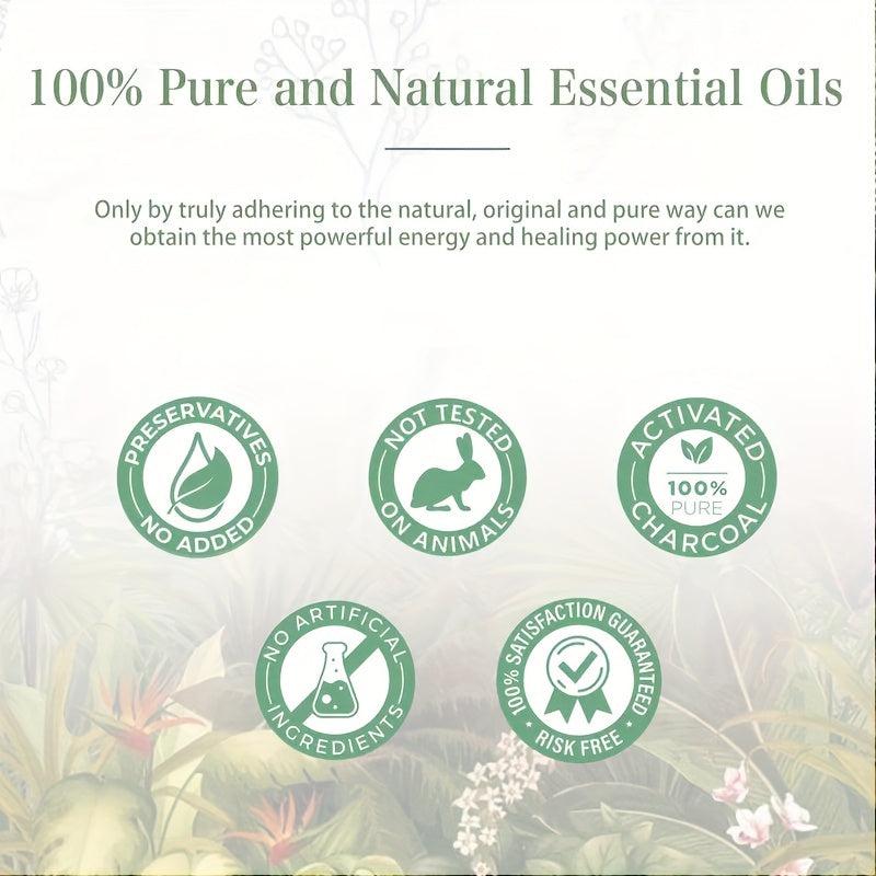 100ml Peppermint Essential 100% Pure Natural For Face Body Nails Hair