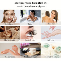 100ml Peppermint Essential 100% Pure Natural For Face Body Nails Hair