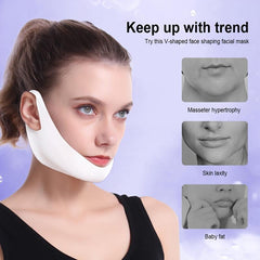 V Line Shaping Face Masks Double Chin Reducer Lifting Firming