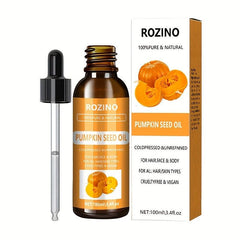 100ml Organic Pumpkin Seed Oil for Skin, Hair & Nails