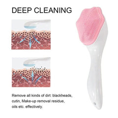 Cat Paw Silicone Face Scrubber Blackhead Removal Deep Pore Cleansing Brush