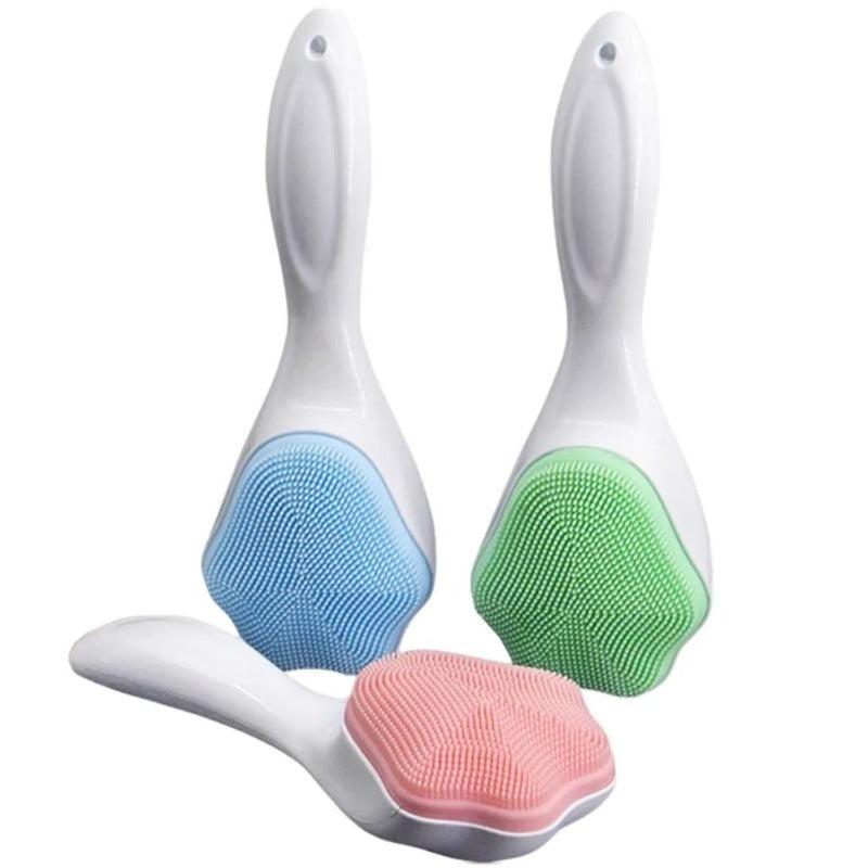 Cat Paw Silicone Face Scrubber Blackhead Removal Deep Pore Cleansing Brush