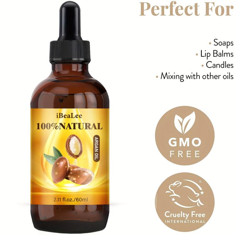 60ml Organic Argan 100 Pure 2 11fl Oz For Hair Face & Skin
